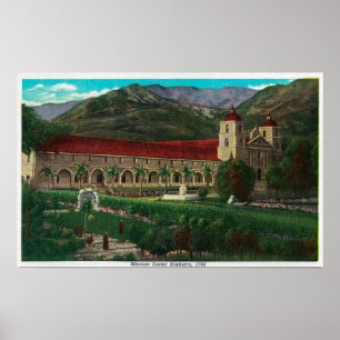 Affiches Mission Santa Barbara