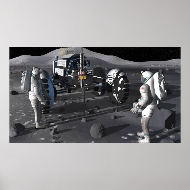 Affiches Missions d'exploration spatiale futures 4 (Devant)