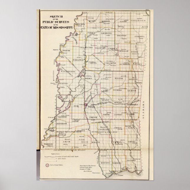 Affiches Mississippi 8 (Devant)