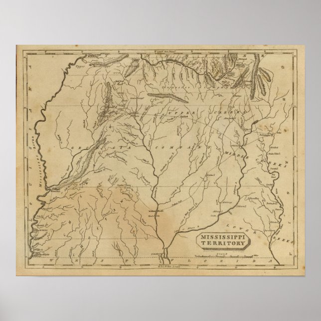 Affiches Mississippi Territoire 3 (Devant)