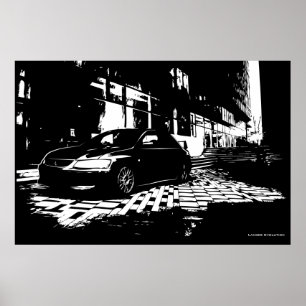 Affiches Mitsubishi EVO 9