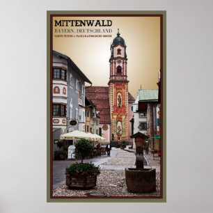 Affiches Mittenwald, Germany