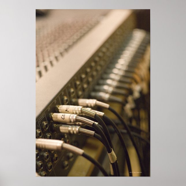 Affiches Mixeur audio (Devant)