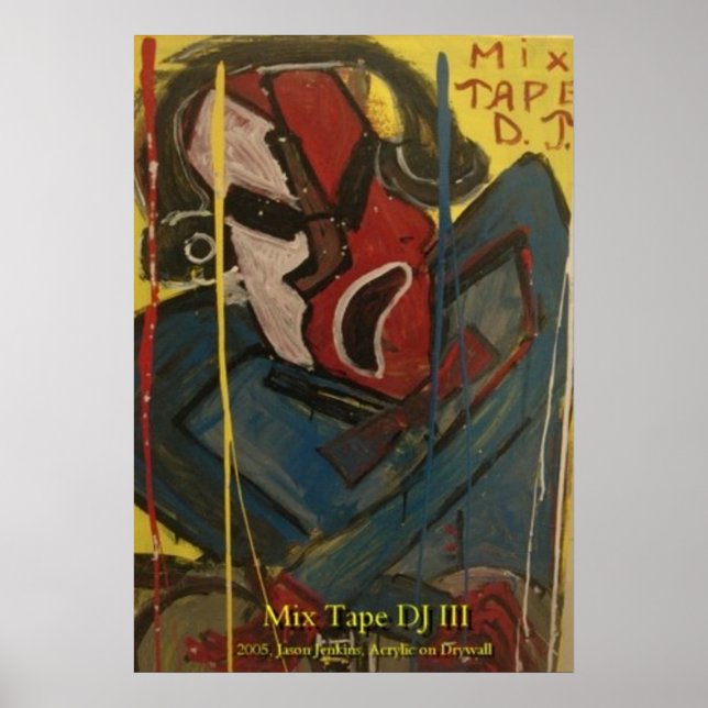 AFFICHES MIXTE TAPE DJ III (Devant)