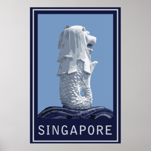 Affiches Mlion de Singapour