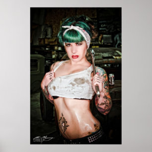 Affiches Mlle Mischief Workin Gal