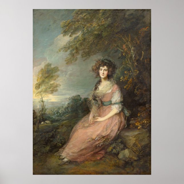 Affiches Mme Richard Brinsley Sheridan, 1785-1787 (Devant)
