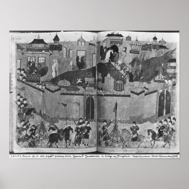 Affiches Mme Suppl PersanMongols sous la direction (Devant)