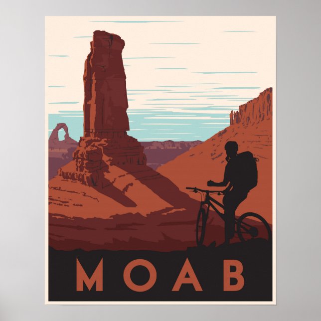 Affiches Moab, Utah (Devant)