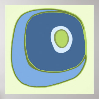 Affiches Mod Circle 5 - Art Print