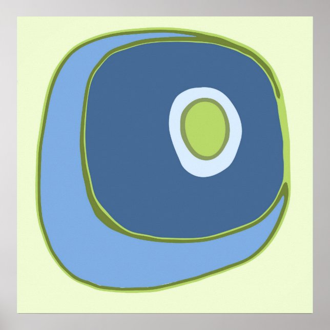 Affiches Mod Circle 5 - Art Print (Devant)