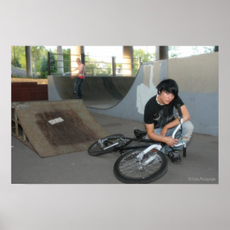 Affiches Modèle BMX de scénario