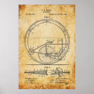 Affiches Modèle de bicyclette