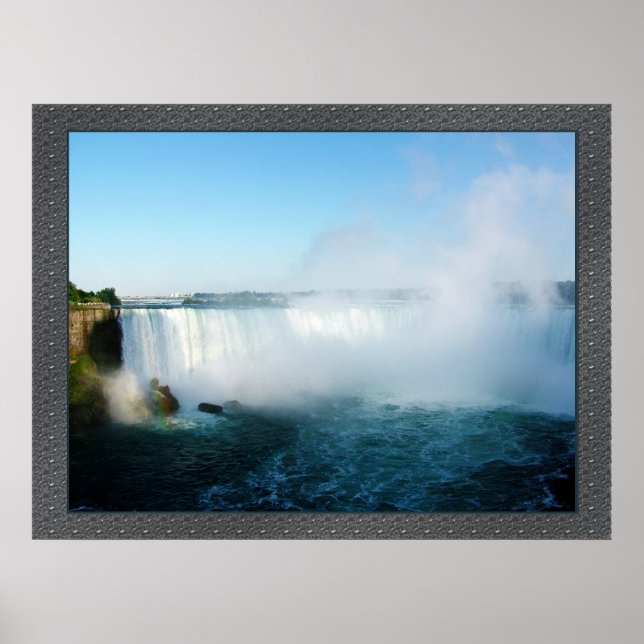 Affiches Modèle de cadre d'affiche, Niagara Falls (Devant)