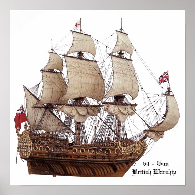 Affiches Modèle De Guerre Britannique Du 17E Siècle (Devant)