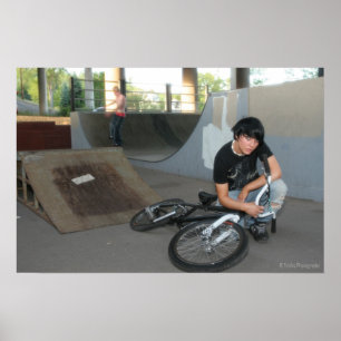Affiches Modèle de Scenester BMX