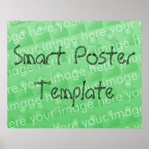 Affiches Modèle intelligent d'affiche