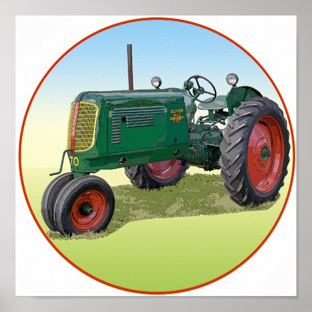 Affiches Modèle Oliver 70 (Devant)