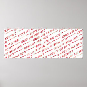 Affiches Modèle pour photo panoramique, de groupe ou de cla