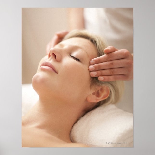 Affiches MODÈLE PUBLIÉ. Du visage. (Devant)