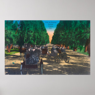 Affiches Modèles T sur Kearney AvenueFresno, CA