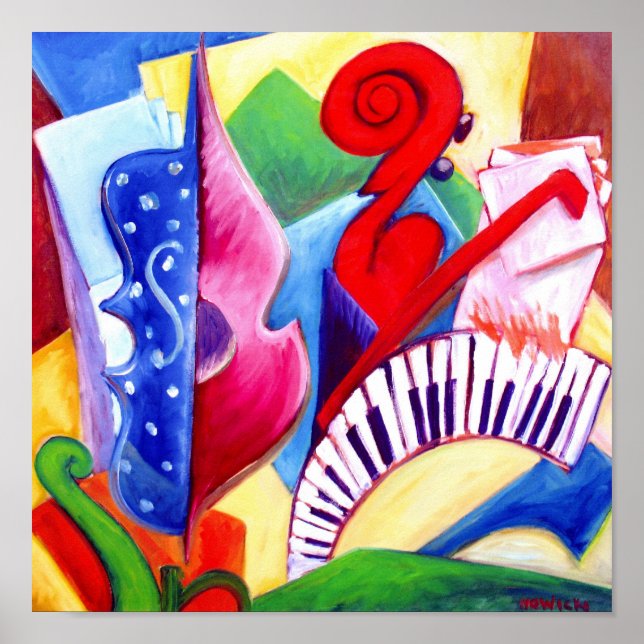 AFFICHES MODES JAZZ (Devant)