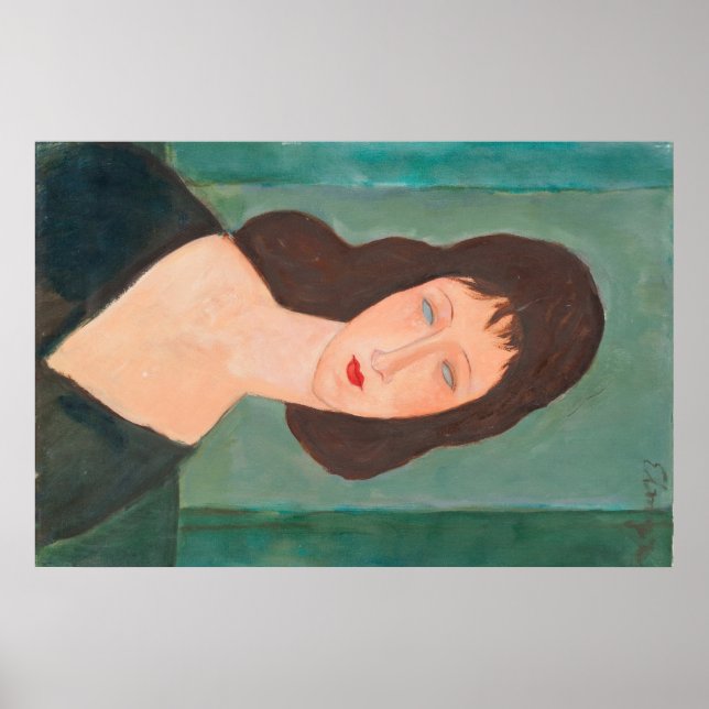 Affiches Modigliani Amedeo Portrait (Devant)