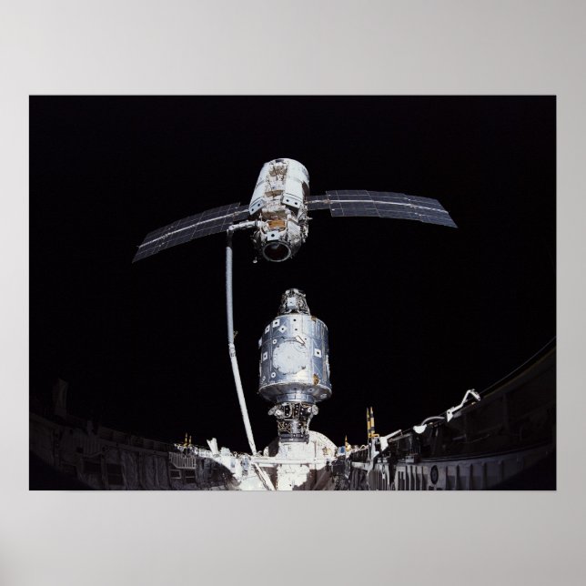 Affiches Module de Zarya russe pour l'unité (ISS) (Devant)