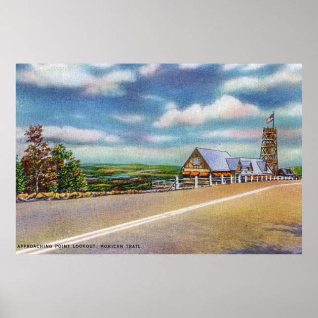 Affiches Mohican Trail approchant Point de Recherche Scène (Devant)