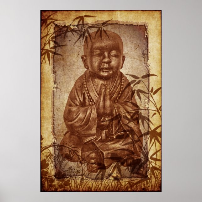 Affiches Moine bouddhiste (Devant)