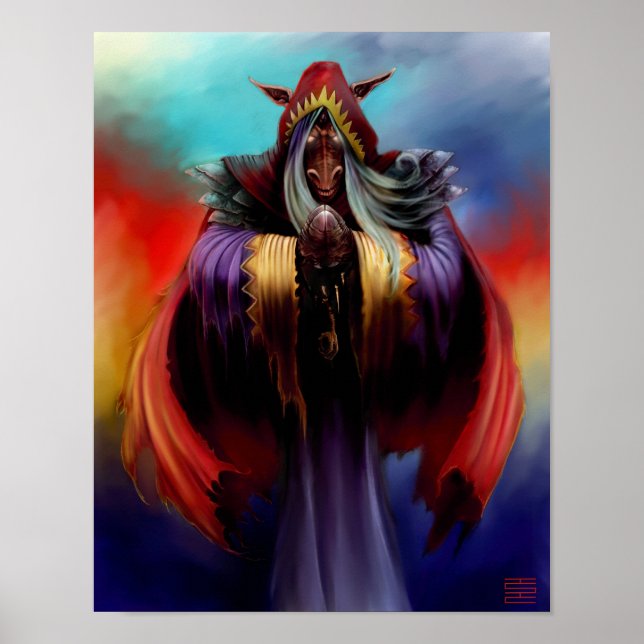 Affiches Moine de buffle (Devant)