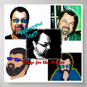 Affiches Moineau Holt "chansons pour" l'affiche principale