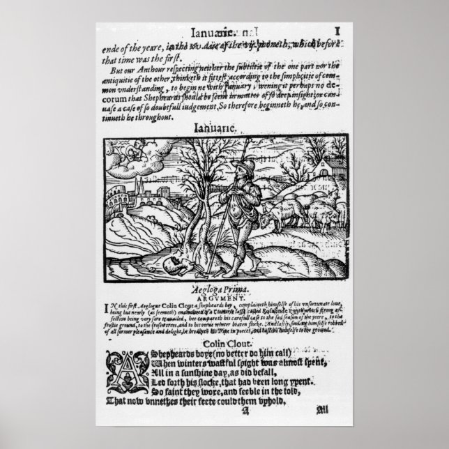 Affiches Mois de janvier (Devant)