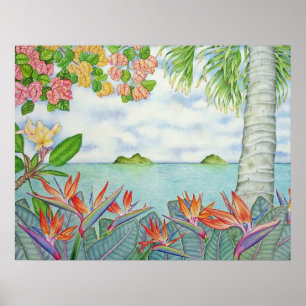 Affiches Mokuluas, Hawaï