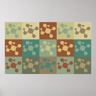 Affiches Molecular Biology Pop Art