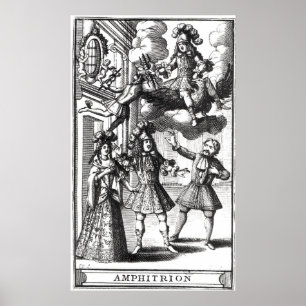 Affiches Moliere 'Amphitryon'