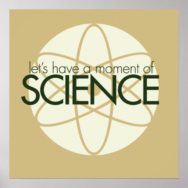 Affiches Moment de la science (Devant)