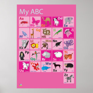 Affiches Mon ABC