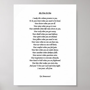 AFFICHES MON AFFICHAGE DE VOW