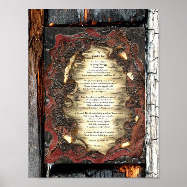 Affiches Mon grand péché (Devant)