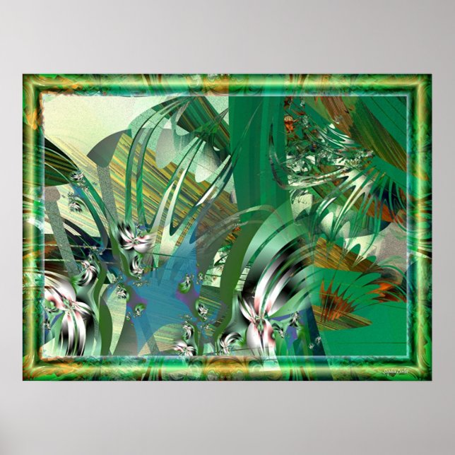 Affiches mon jardin (Devant)