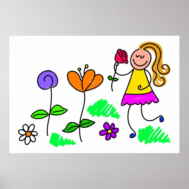 Affiches Mon jardin (Devant)