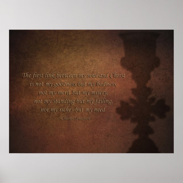 Affiches Mon lien vers le Christ (Devant)