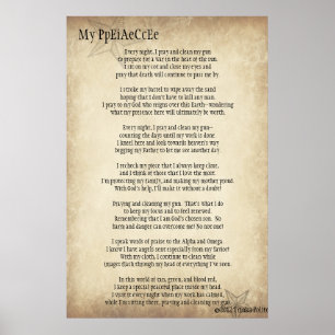 Affiches Mon PpEiAeCcEe ©2012 par Trinka poli (affiche)