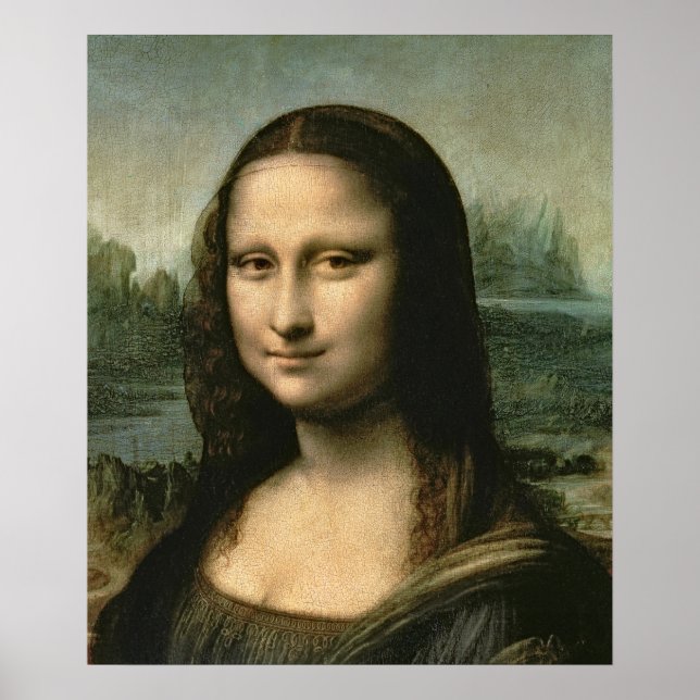 Affiches Mona Lisa, c.1503-6 (Devant)