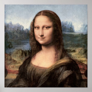Affiches Mona Lisa Portrait / Peinture