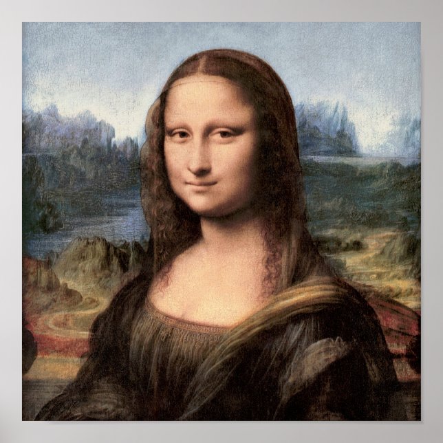 Affiches Mona Lisa Portrait / Peinture (Devant)