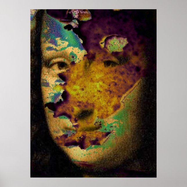 Affiches mona lisa raw (Devant)