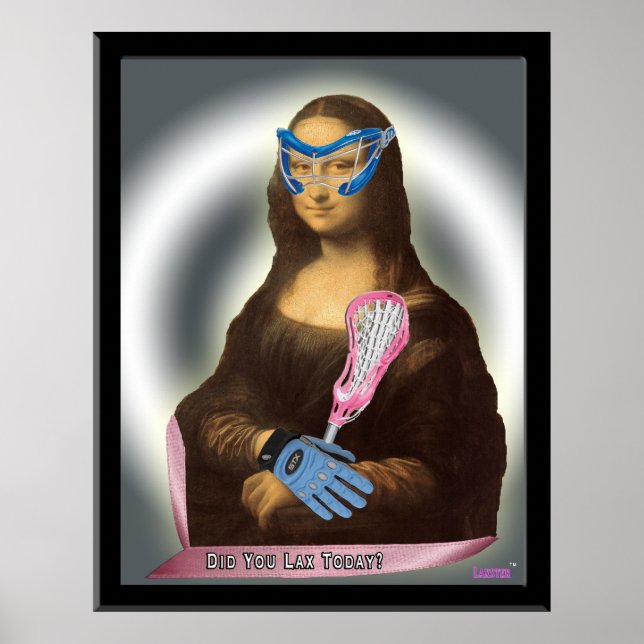 Affiches Mona Lisa Va Laxs-Tastic ! (Devant)