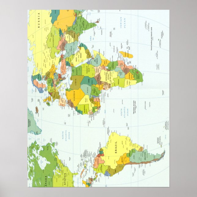 Affiches monde+carte+globe+pays+atlas (Devant)